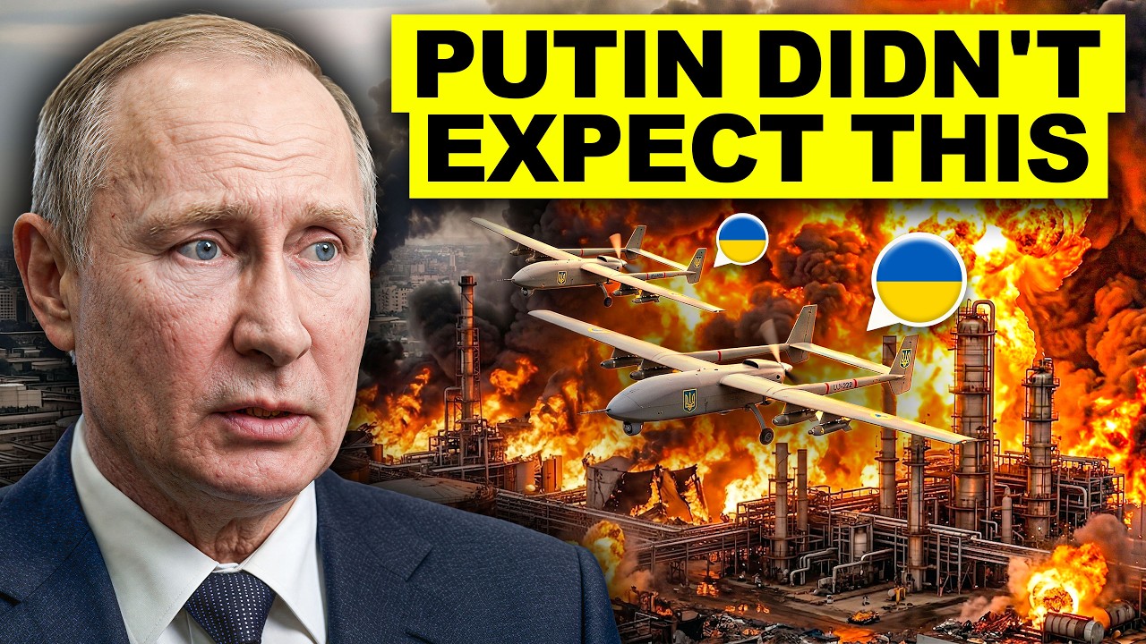 MASSIVE FIREBALL Engulfs Russian Port of Novorossiysk… EVERYTHING is GONE