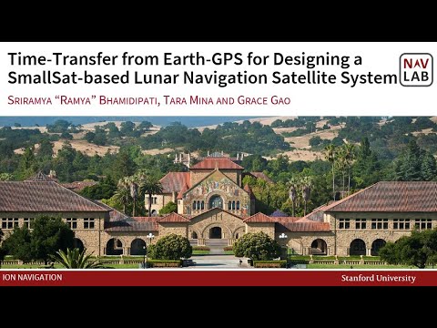 Time-Transfer from Earth-GPS for Designing a SmallSat-based Lunar Navigation Satellite System
