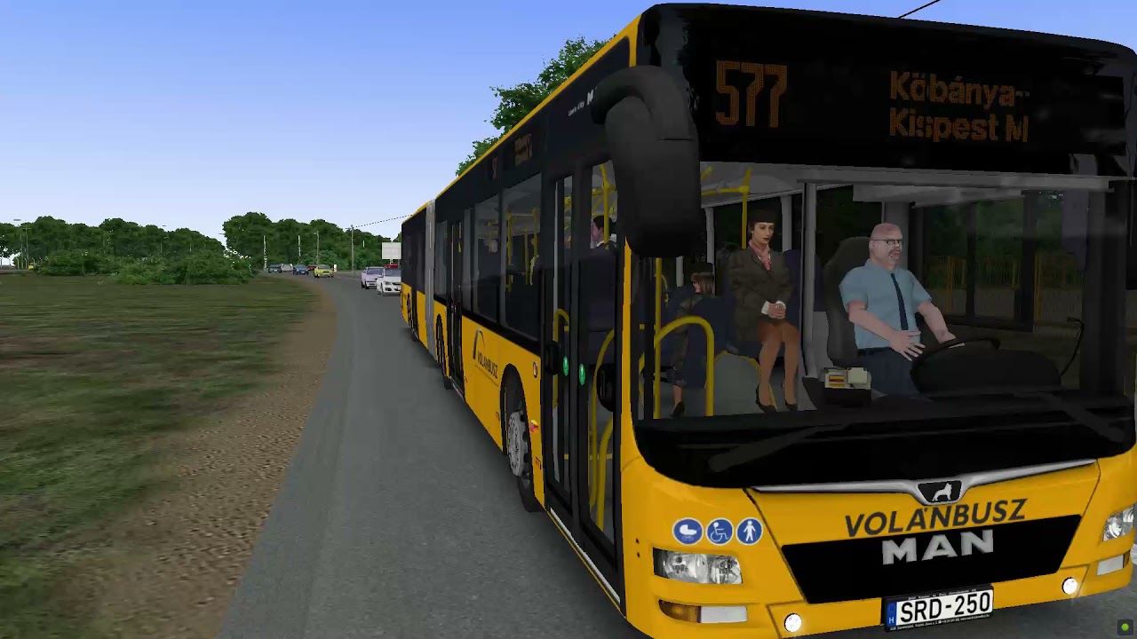 OMSi 2 TImelapse #20 - Dél-Pest 577 - MAN Lion's City A23 Volánbusz ➤ Kőbánya-Kispest M