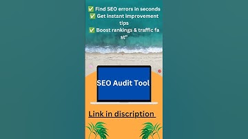 SEO Audit Tool #free #tool #seo