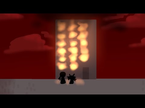 Watching buildings burn down, a very romantic past time,,,i guess?,, || GC || MC || hank x tricky ||