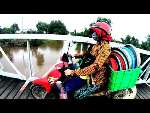 Video Chiều trên quê hương tôi : Cảnh làng quê miền tây nam... - youtube