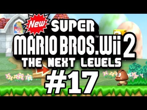 Let's Play New Super Mario Bros. Wii 2 (Blind) - Part 17 - Wiggler-Taxi und Lakitu-Terror