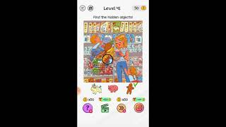 Braindom level 41 find the hidden objects!