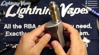 iJoy Limitless XL Rebuild & Wicking Tutorial - By Lightning Vapes