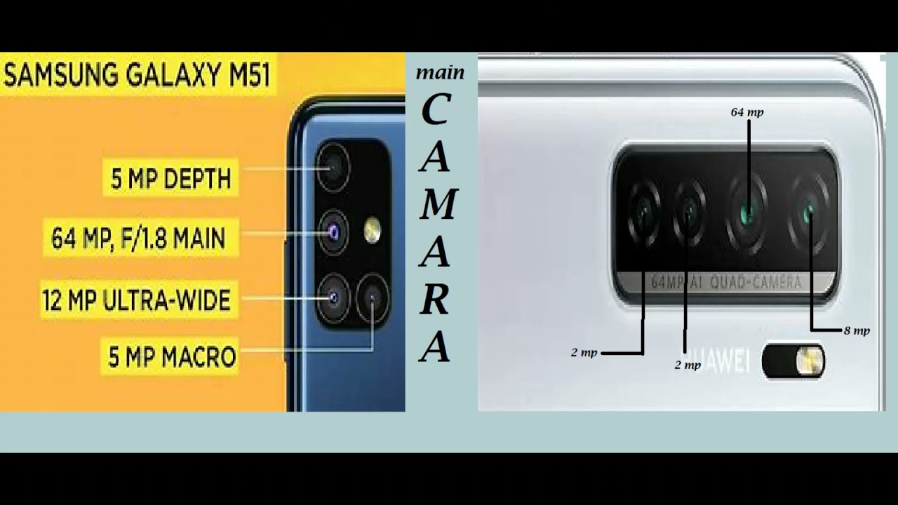 Samsung m51 vs huawei nova 7se