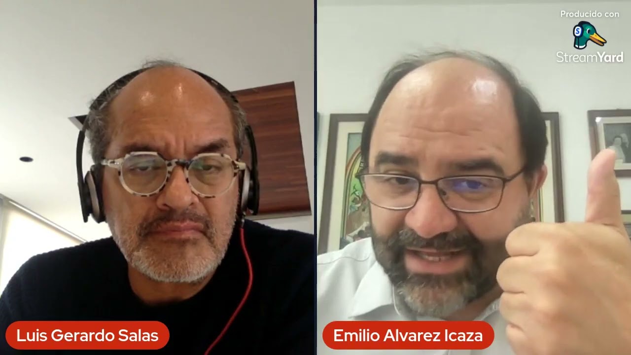 Emilio Álvarez Icaza platica con Luis Gerardo Salas sobre la política actual en México.