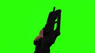 M9K - FAMAS Assault Rifle in First Person [GREEN SCREEN]