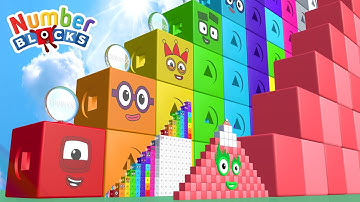New Meta Numberblocks Standing Tall StepSquad 1 VS 120 VS 17 BILLION Numberblocks Puzzle Tetris Game