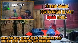 CAMPING HOROR: DITEROR ARWAH GENTAYANGAN DAN HUJAN DERAS DI RUMAH ANGKER ASLI TIDAK BISA TIDUR