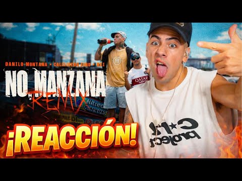 REACCIÓN a la CUMBIA del VERANO? DANILO MONTANA, J REI, CALLEJERO FINO ( NO, MANZANA REMIX)