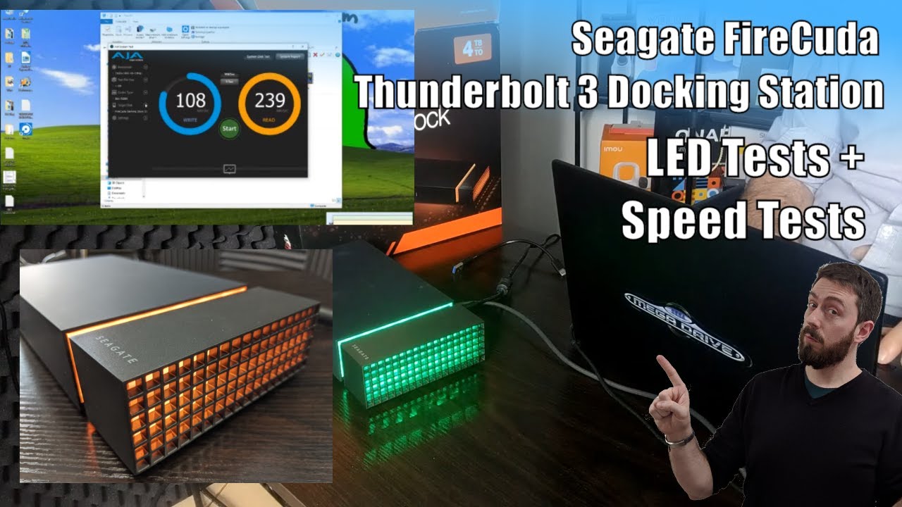 Seagate FireCuda Thunderbolt 3 Dock -  LED and Software Review