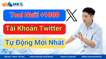 Tool Nuôi Tài Khoản Twitter Không Giới Hạn - Đăng Bài Tương Tác Tự Động Trên X