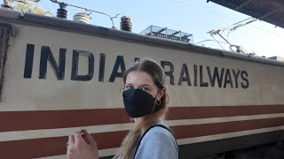 First  EVER Train Ride in INDIA  🇮🇳 | TAJ MAHAL AGRA