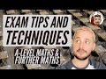 Top 10 Exam Techniques 📚✍️ (A-Level Maths & Further Maths)
