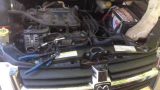 Radiator replacement 2008 Dodge Grand Caravan