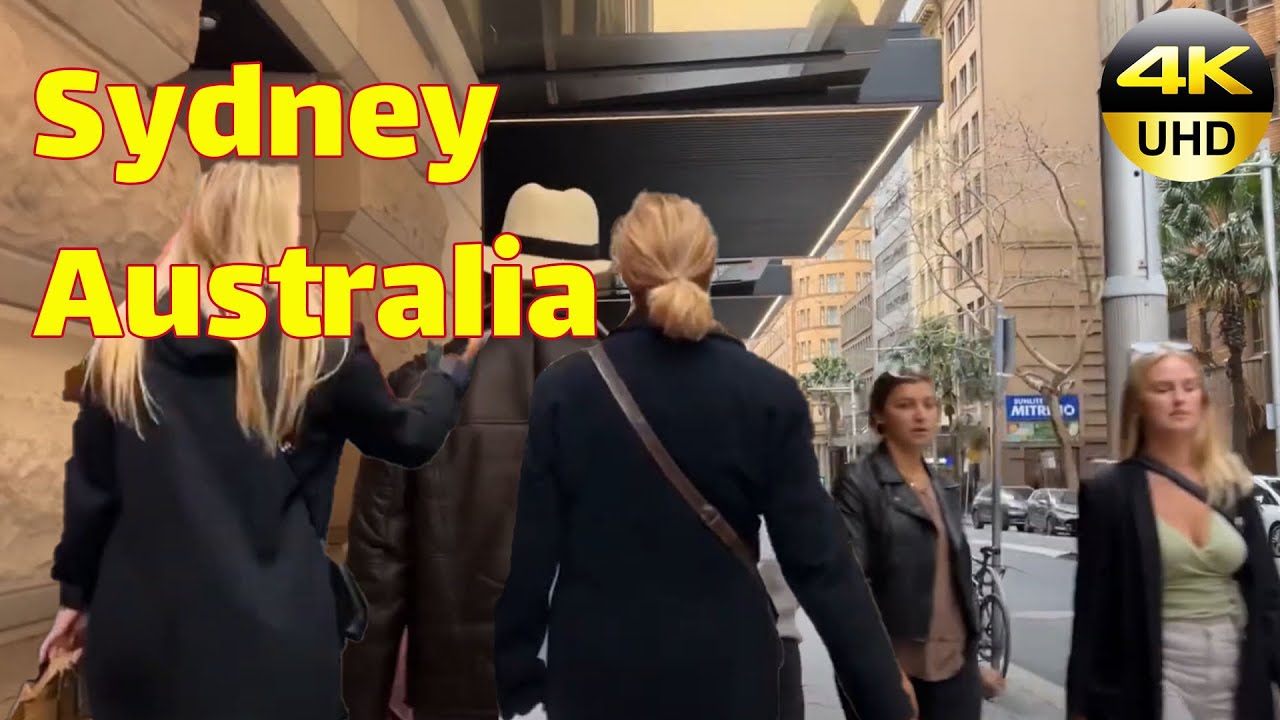 Sydney Walking Tour | King Street to Alfred Street via Pitt Street Winter 2022 