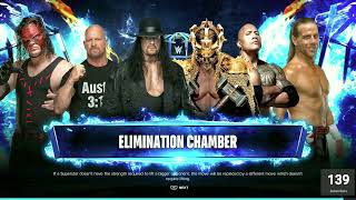 WWE 2K24 - ELIMINATING EVERY PLAYER IN ELIMINATION CHAMBER MATCH - WRESTLEMANIA 40