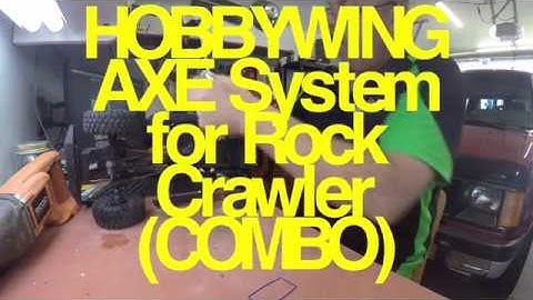 HOBBYWING AXE System for Rock Crawler COMBO