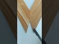 Quick way to measure wood angles #woodworking #woodwork #carpentry #diy #tips #shorts