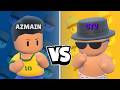 AZMIAN VS GTV 🔥 || Youtubers 1v1! 💀