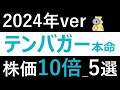 【2024年テンバガー候補】新NISA成長投資枠で仕込みたい大化け候補5選をご紹介！