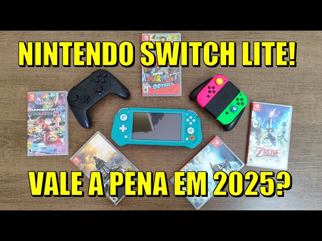 Nintendo Switch Lite! Vale a pena em 2025? Análise completa - YouTube