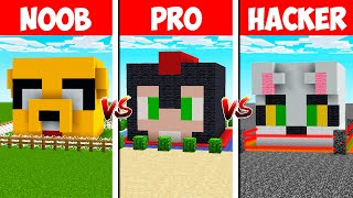 ¡PASAMOS de CASA NOOB a CASA PRO!  BASE DE ACENIX vs INVICTOR vs MIKECRACK en MINECRAFT