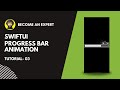 SwiftUI Animation #3 - Custom Progress Bar Animation Tutorial