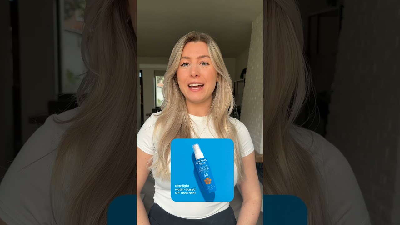 Hydrate + Protect 🌴☀️ Your New Go-To Face Sunscreen Mist!