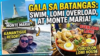 BATANGAS EPIC RIDES! Kamantigue Beach and Diving Resort, Monter Maria Shrine at Corcolon Lomi House