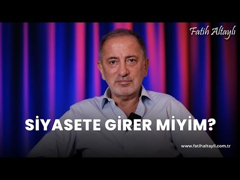 Fatih Altaylı yanıtlıyor: Siyasete girer mi?