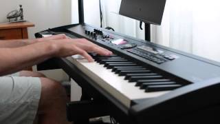 Video thumbnail of "Nightwish - The Greatest Show On Earth (intro) piano cover"