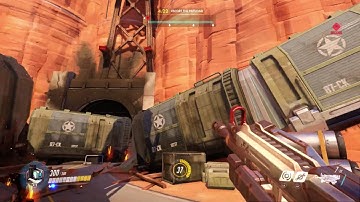 Overwatch Beta Gameplay (Xbox One) | Bastion OP? 20 kills, one death.