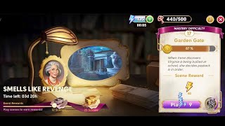 June's Journey Secrets 27R Scene 17 Garden Gate Silhouette Mode 4K HD