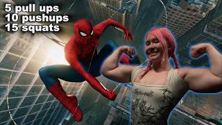 I Tried Tom Hollands SPIDER-MAN Brand New Day Workout (INTENSE)
