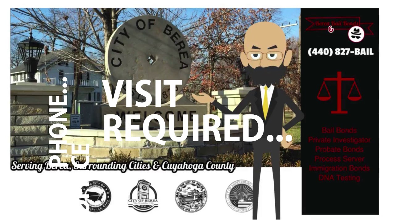 Bail Bonds Berea Ohio ☎️ (440) 827BAIL Bondsman YouTube