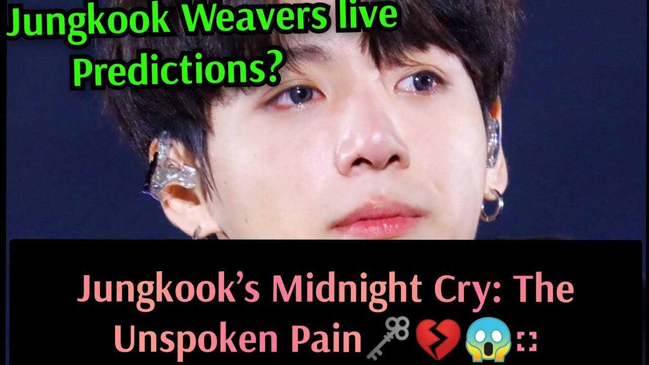 Jungkook's Darkest SECRET Revealed About His Midnight Cry?💔😱😭#bts #jungkook #Emotional #Midnight cry