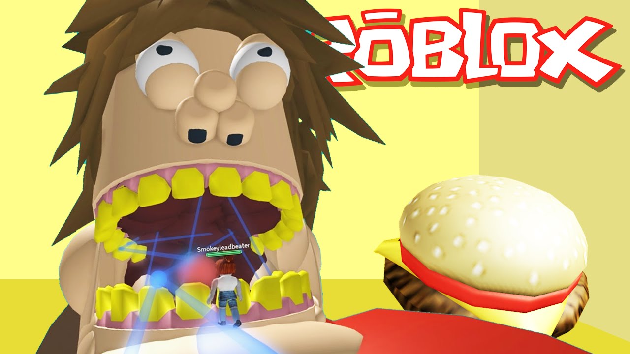 Roblox Adventures Escape The Giant Fat Guy Obby Evil Fat Guy Wants To Eat Me Youtube - fat man roblox