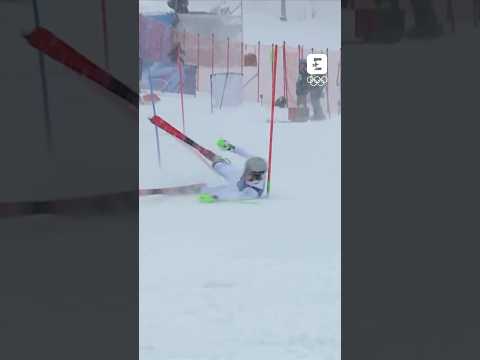 🇧🇷😳 Wow ! Un champion olympique au tapis ! #ski #olympics #jeuxolympiques