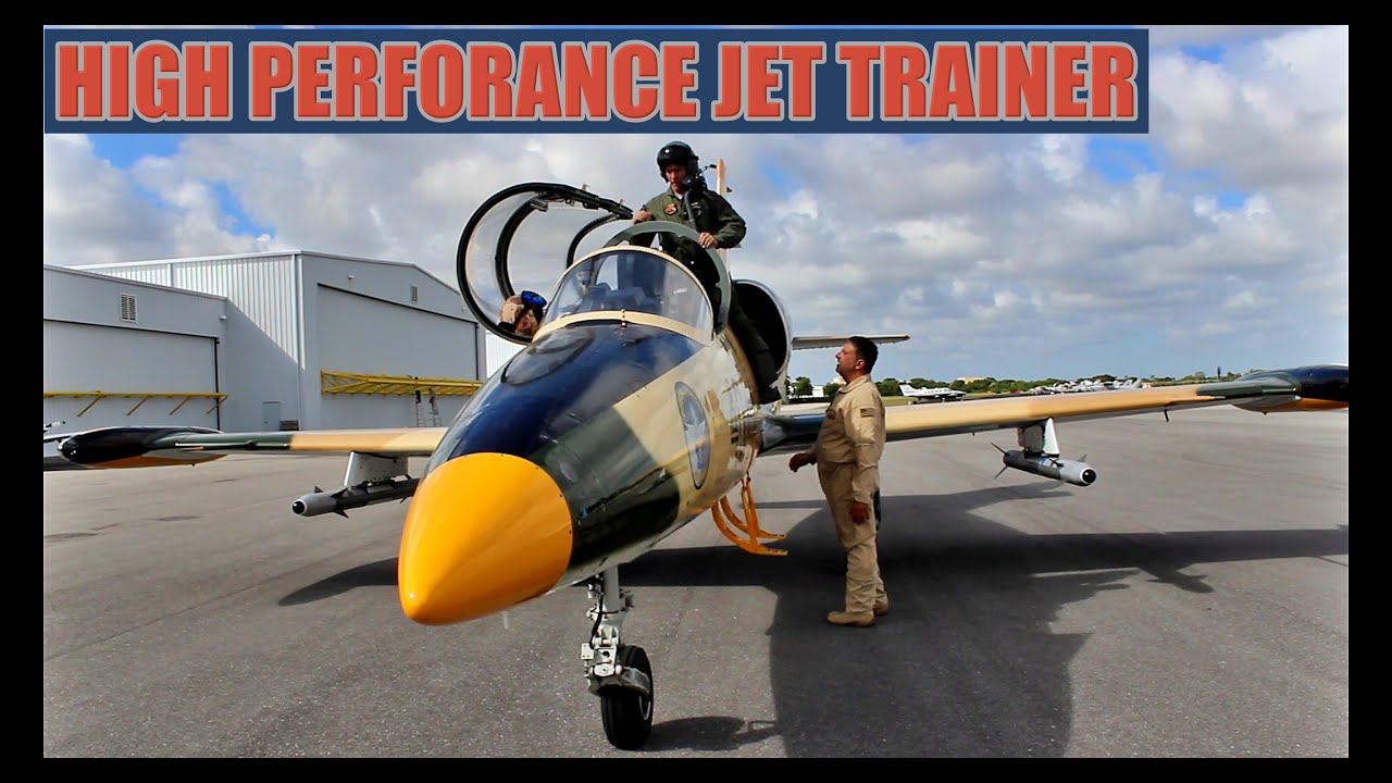 Flying an AERO L 39 ALBATROS Light Ground Attack Aircraft and Popular Jet Trainer