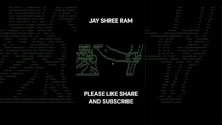 Jai Shree Ram #ram #hanuman #ramayan #sanatan #sanatani