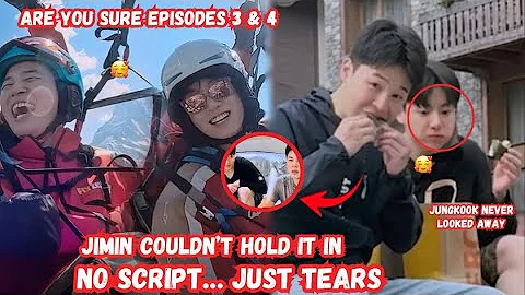 Jimin Suddenly CRIED in Front of Jungkook… This Moment Changed Everything 😭 | Are You Sure Ep 3–4