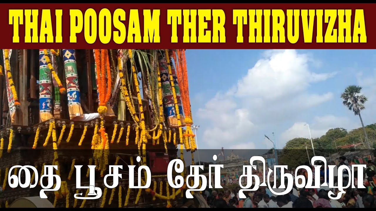 Thai poosam Ther Thiruvizha | Suyambulinga Swamy Temple Uvari