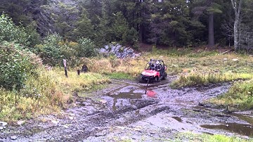Polaris RZR 570 mud hole