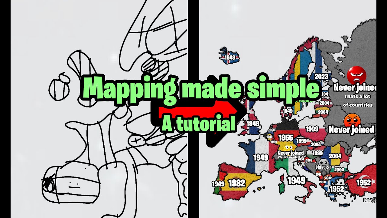 Example Tutorial Maps Making mapping videos - Full tutorial! #geographythroughmaps #viral # ...