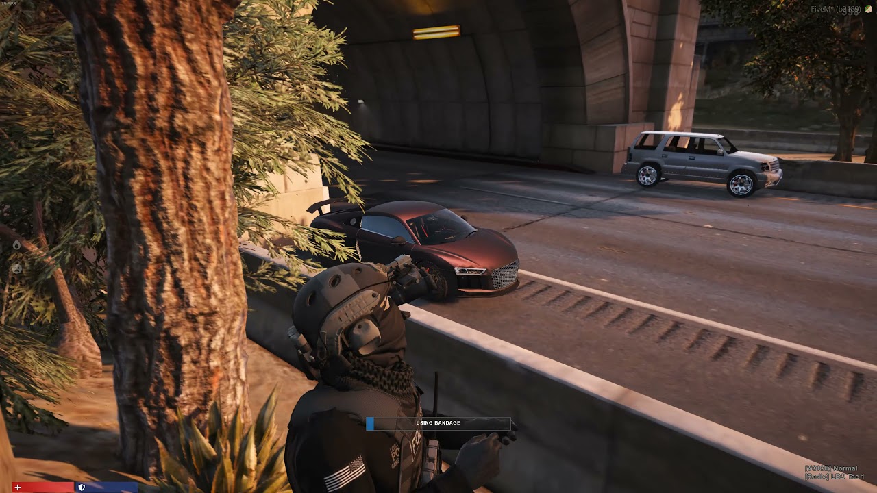 Lucid City RP - LCPD Convoy vs. Crooks