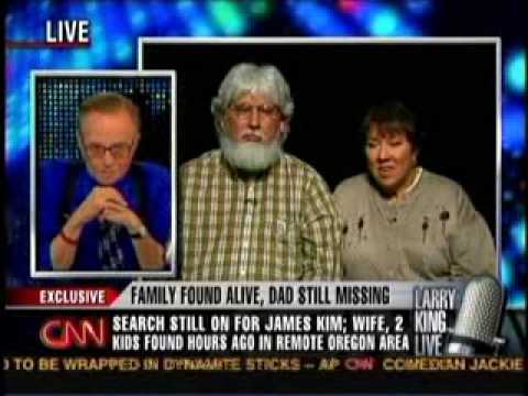 Larry King: Kim family found, search for James con...