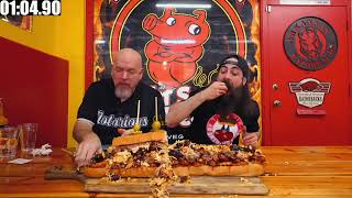 THE BIGGEST BBQ SANDWICH CHALLENGE IN LAS VEGAS HAS ONLY BEEN BEATEN ONCE! | BeardMeatsFood Part 2