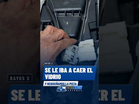 Se le iba a caer el vidrio: rediseñamos la base del elevador (Kia Optima)